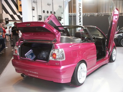 VW Golf Convertible Lambo Doors Rear : click to zoom picture.